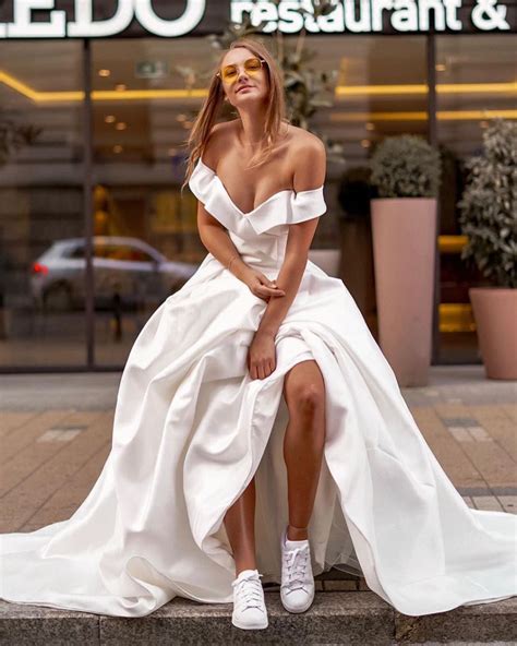 platform wedding sneakers